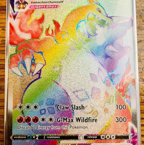 Pokemon | Other | Charizard Vmax Rainbow | Poshmark Pokemon | Other | Charizard Vmax Rainbow | Poshmark
